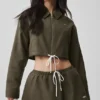 Veste courte à fermeture éclair intégrale « Fan Favorite » - Olive Tree