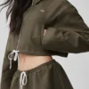 Veste courte à fermeture éclair intégrale « Fan Favorite » - Olive Tree