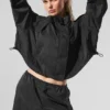 Veste courte Game Time à fermeture éclair intégrale - Noir