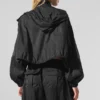 Veste courte Game Time à fermeture éclair intégrale - Noir