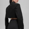 Veste courte « Main Character » - Noir