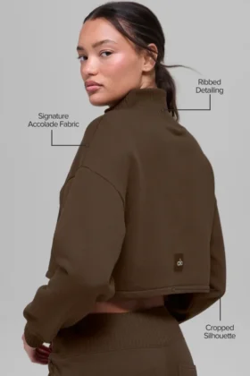 Veste courte Serenity – Espresso