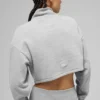 Veste courte Serenity – Gris chiné athlétique