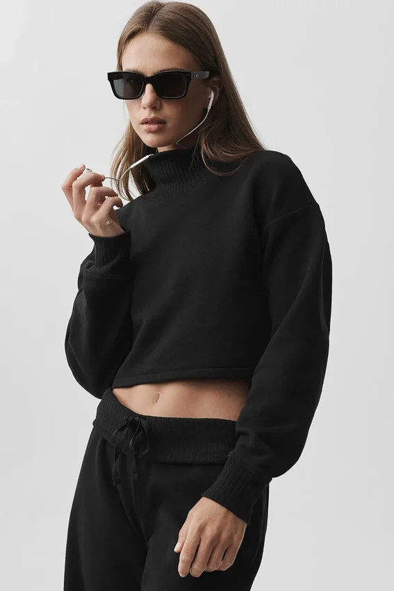 Veste courte Serenity - Noir