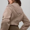 Veste courte Sherpa Slope Side - Chai Latte