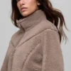 Veste courte Sherpa Slope Side - Chai Latte