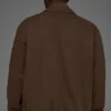 Veste de coach en toile de coton - Espresso