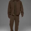 Veste de coach en toile de coton - Espresso