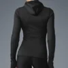 Veste de course à capuche Airlift Winter Warm — Noir