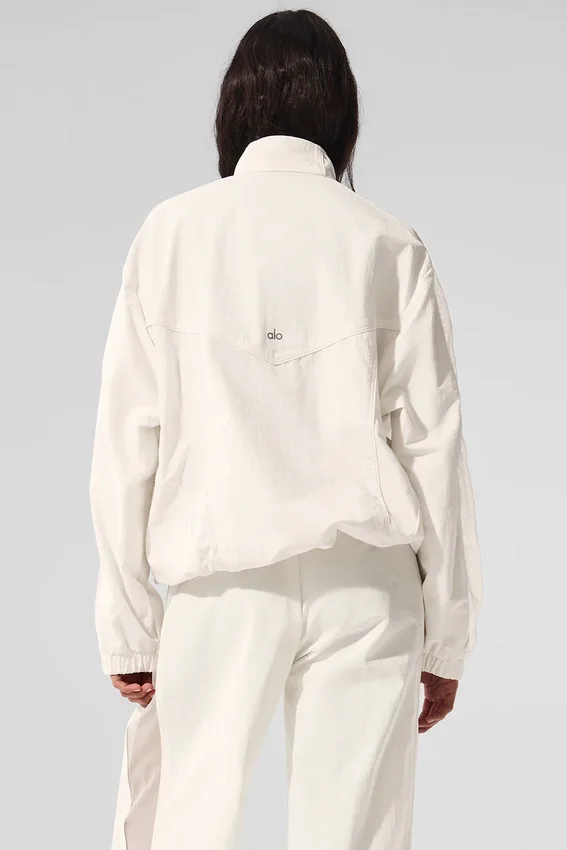 Veste de sport Origin à fermeture éclair intégrale - Ivoire