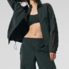 Veste de sport Origin à fermeture éclair intégrale - Vert anthracite