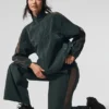 Veste de sport Origin à fermeture éclair intégrale - Vert anthracite