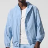 Veste de sport Vantage en nylon ripstop - Bleu coquillage
