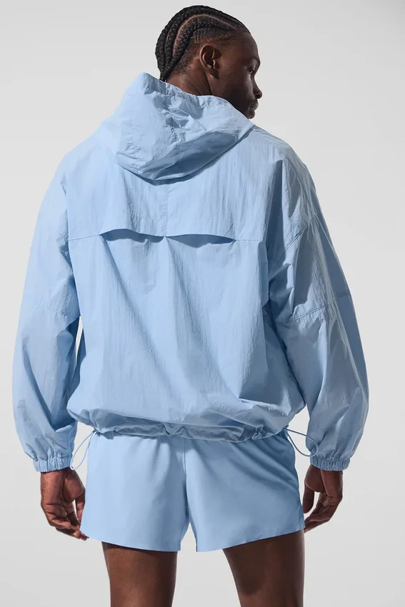 Veste de sport Vantage en nylon ripstop - Bleu coquillage