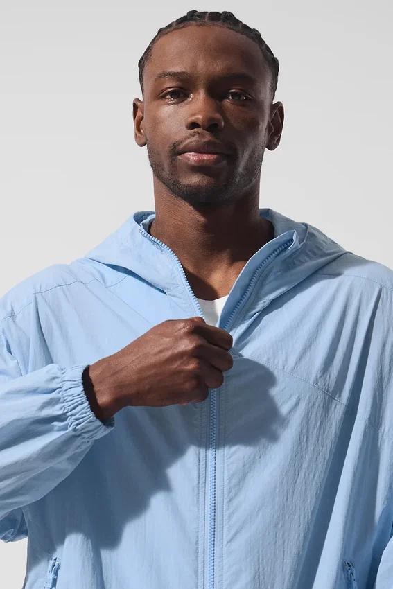 Veste de sport Vantage en nylon ripstop - Bleu coquillage