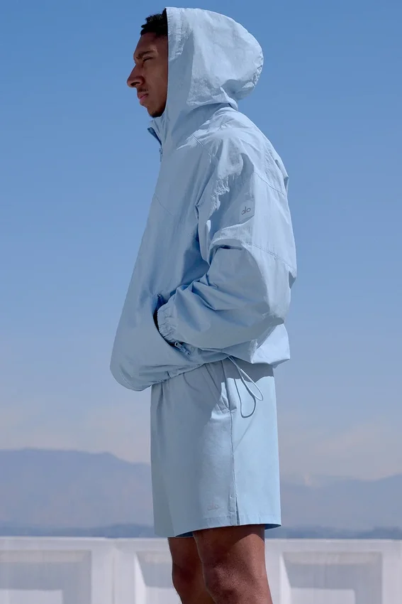Veste de sport Vantage en nylon ripstop - Bleu coquillage