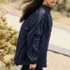 Veste de survêtement Origin à fermeture éclair intégrale - Bleu marine/Noir