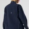 Veste de survêtement Origin à fermeture éclair intégrale - Bleu marine/Noir