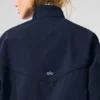 Veste de survêtement Origin à fermeture éclair intégrale - Bleu marine/Noir