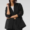Veste de survêtement Origin à fermeture éclair intégrale - Noir