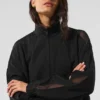 Veste de survêtement Origin à fermeture éclair intégrale - Noir