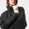 Veste à demi-zip légère Latitude – Noir