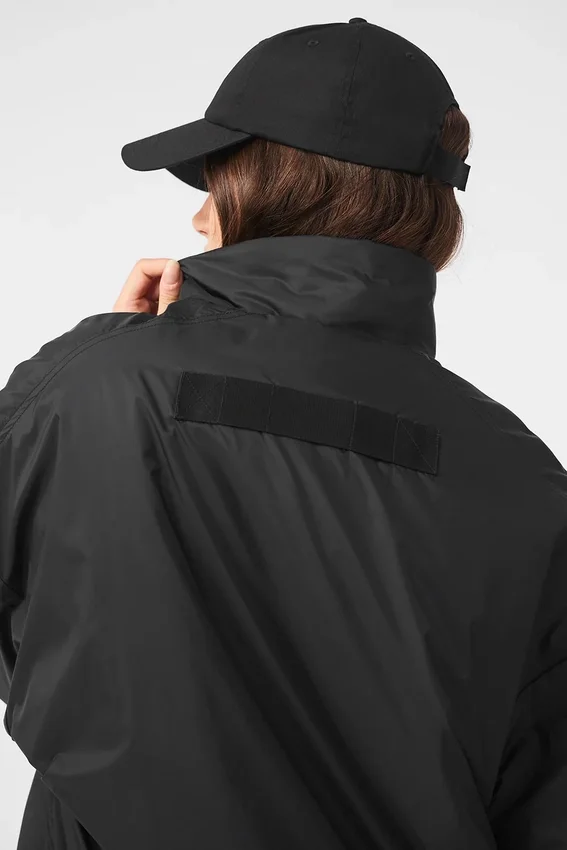 Veste à demi-zip légère Latitude – Noir