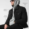 Veste Ease Trucker - Noir