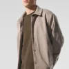 Veste Edition en suédine - Gravel