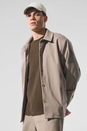 Veste Edition en suédine - Gravel