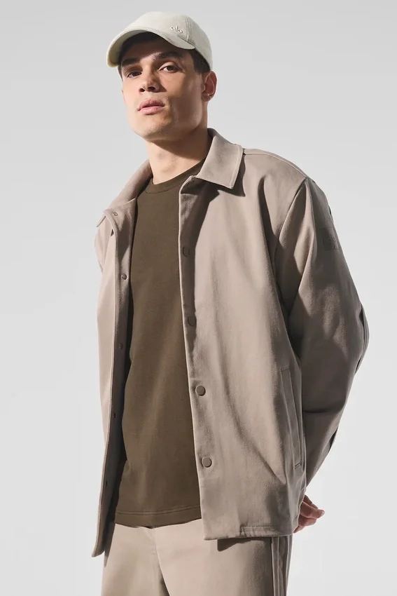 Veste Edition en suédine - Gravel