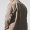 Veste Edition en suédine - Gravel