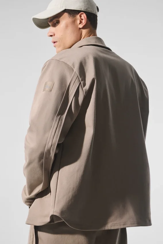 Veste Edition en suédine - Gravel