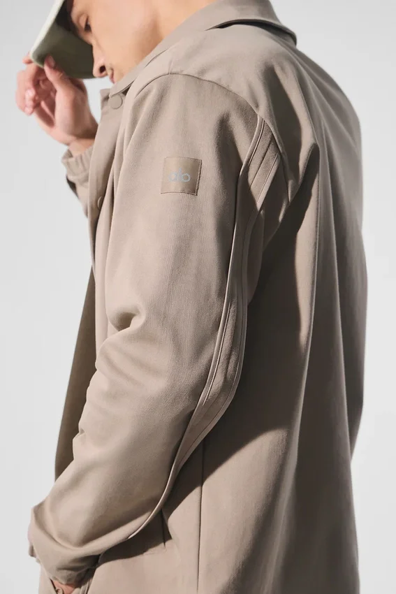 Veste Edition en suédine - Gravel