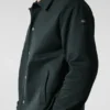 Veste Edition en suédine - Vert anthracite