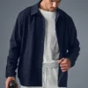 Veste Edition Sueded - Bleu marine