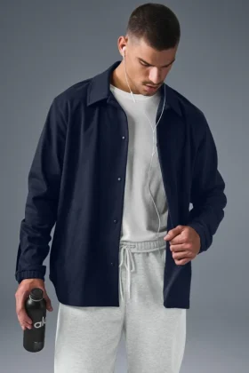 Veste Edition Sueded - Bleu marine