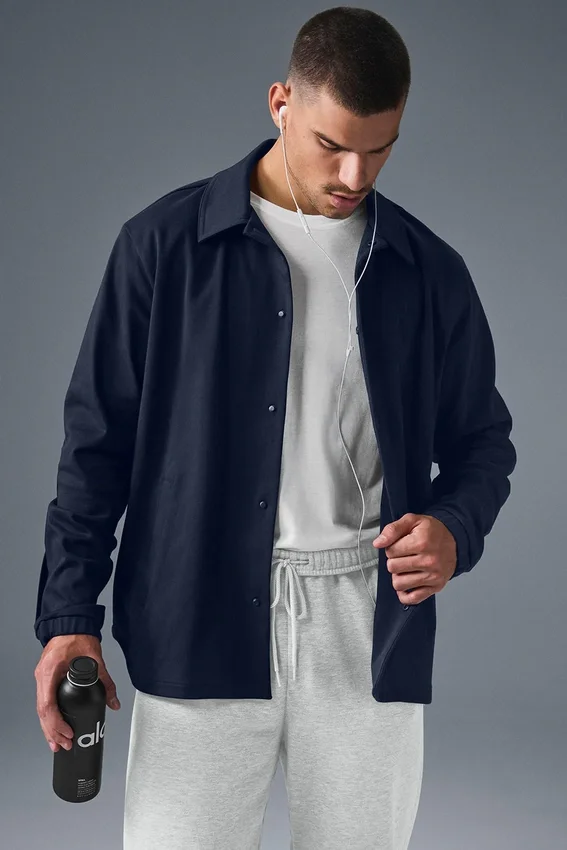Veste Edition Sueded - Bleu marine