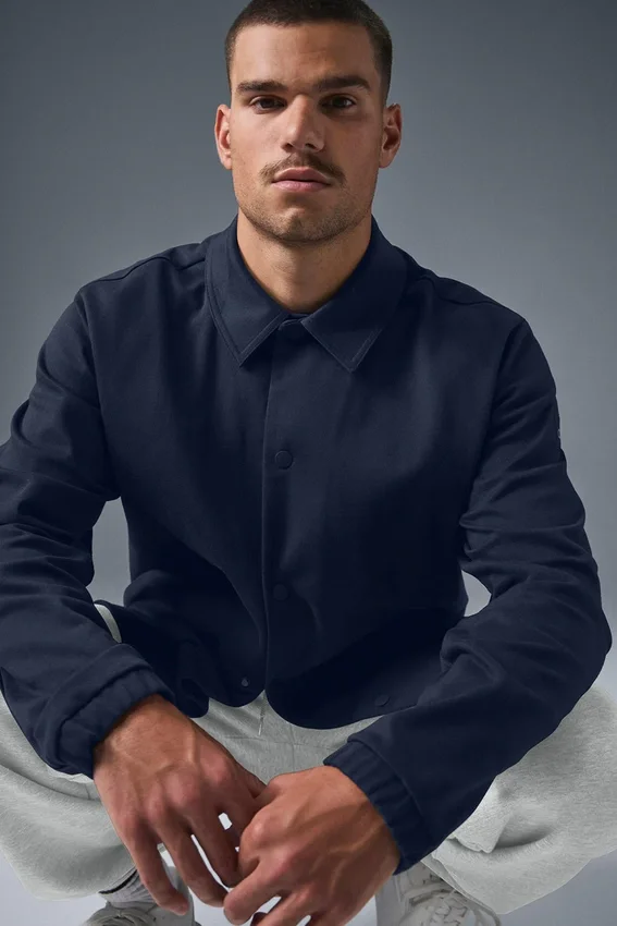 Veste Edition Sueded - Bleu marine