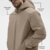 Veste Elemental à fermeture éclair intégrale - Gravel