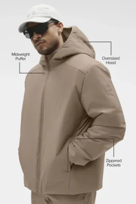 Veste Elemental à fermeture éclair intégrale – Gravel