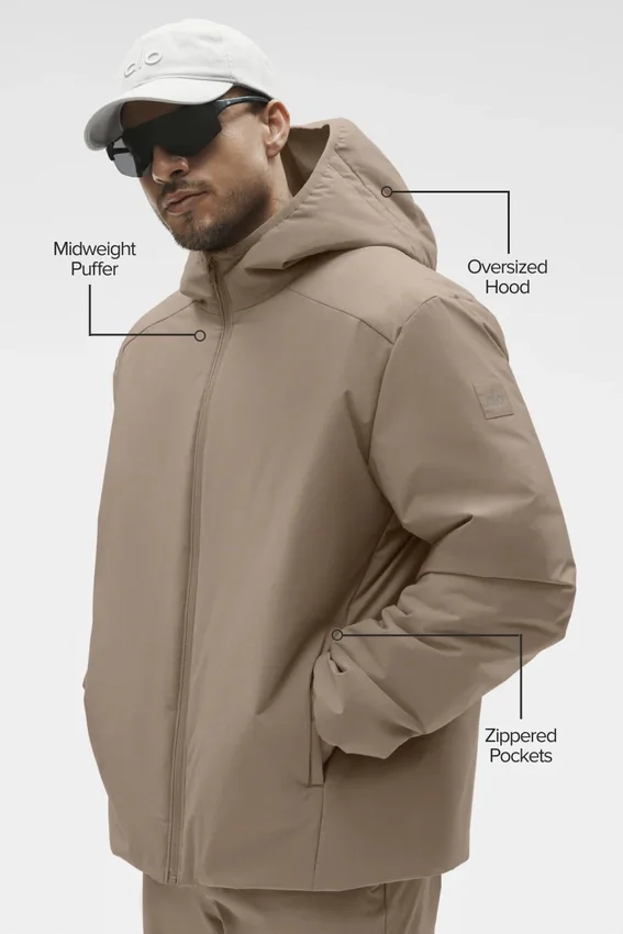 Veste Elemental à fermeture éclair intégrale - Gravel