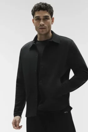 Veste en daim Edition – Noir