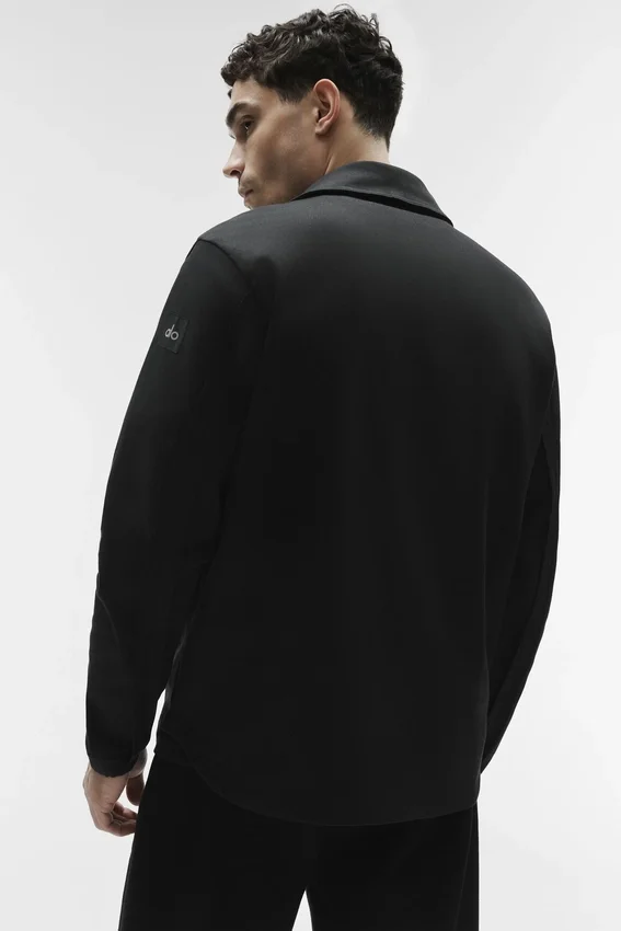 Veste en daim Edition – Noir