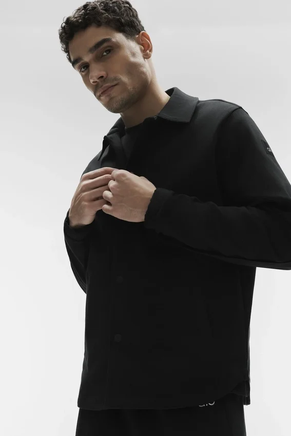 Veste en daim Edition – Noir