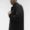 Veste en daim Edition – Noir