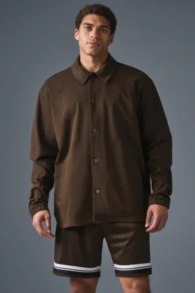 Veste en suédine Edition - Espresso