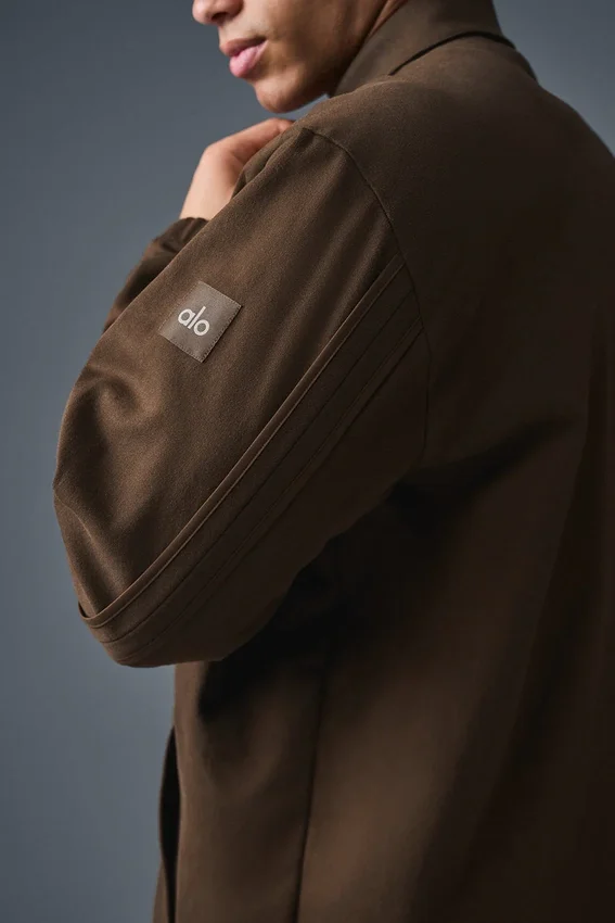 Veste en suédine Edition - Espresso