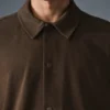 Veste en suédine Edition - Espresso