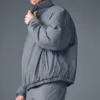 Veste à enfiler Latitude légère à demi-zip – Gris acier